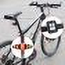 thumbnail image 3 of Luz intermitente para bicicleta Control remoto inalámbrico Luz trasera de dirección impermeable, 3 of 4