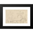 thumbnail image 2 of James Seymour 18x13 Black Modern Framed Museum Art Print Titled - Six Studies of Horses and Riders, 2 of 5