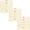 Polished Brass, variant on Stone Harbor Hardware 4" Ball-Bearing Door Hinges, Square Corner, Satin Nickel, 2-Pack