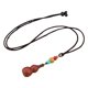 thumbnail image 2 of Collares largos suéter cadena ropa accesorios calabaza colgante collar para hombres Marrón jinwen Collar colgante, 2 of 5