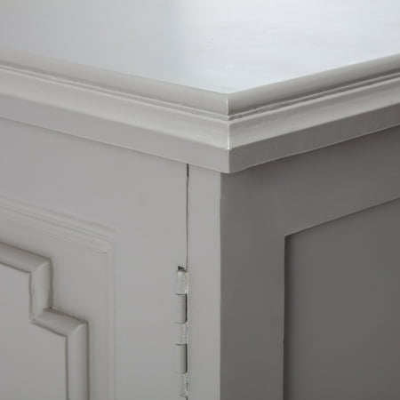 Finch - Ellison Mango Wood 2-Shelf Sideboard - Gray