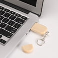thumbnail image 4 of Novelty Wooden USB 2.0 Flash Drive Data Storage Memory Stick USB Stick Pendrive with Wooden Box (16GB, Ellipse Wood), 4 of 5