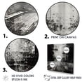 thumbnail image 3 of Designart "Urban Contrast Expressions II" Road Floater Framed Canvas Art Print, 3 of 5