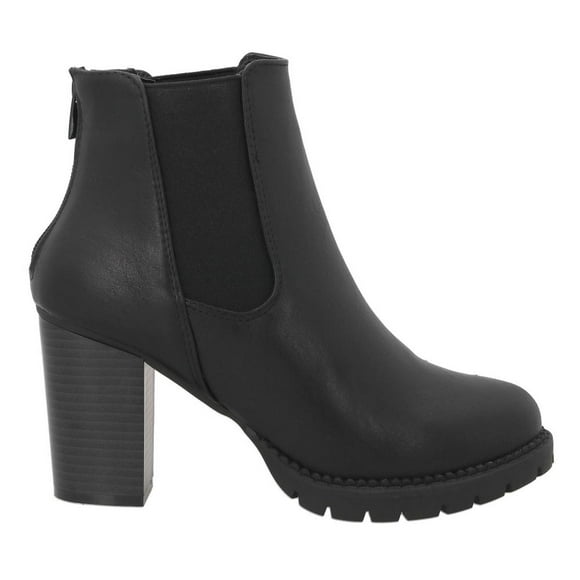 Botas HEAD OVER HEELS Mujer Botines Invierno Elastico Comodos negro 24
