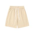 thumbnail image 1 of Men Solid Color Casual Fashion Loose Elastic Waist Pockets Exercise Shorts Pants, 1 of 6