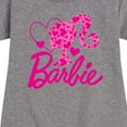 thumbnail image 3 of Barbie - Logo Hearts - Toddler And Youth Girls Fleece Dress, 3 of 5