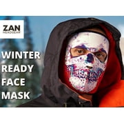 Full Face Mask Neoprene Samurai Purple Gold Reversible to Black ZANheadgear