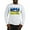 Ash Gray, variant on CafePress - Distressed, 80S Style, Ukraine, Ghost Of Kyiv, Zel - Unisex Cotton Long Sleeve T-Shirt