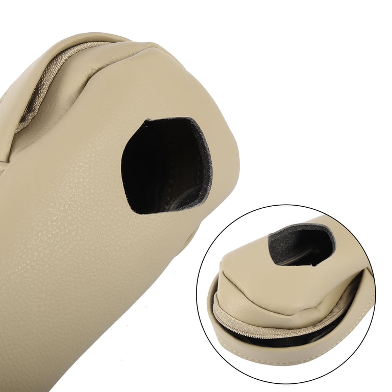 Pieliz Beige PU Leather Center Console Lid Cover For Honda Odyssey 2011-2017