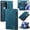 Blue, variant on For Samsung Galaxy Z Fold 8 2in1 Detachable Wallet Case, Compatible with Magnetic, RFID Blocking Card Holder, Kickstand, Wireless Charging, Shockproof, Flip Cover