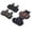 C006- Multicolor, variant on Go Kart & Off Road Parts, Mini Dirt Bike Chain Tensioner, Bike Chain Slack Adjuster, Dirt Bike Accessories, Black Steel Roller Chain Guide Tensioner with Roller Bearing & Bolt Set