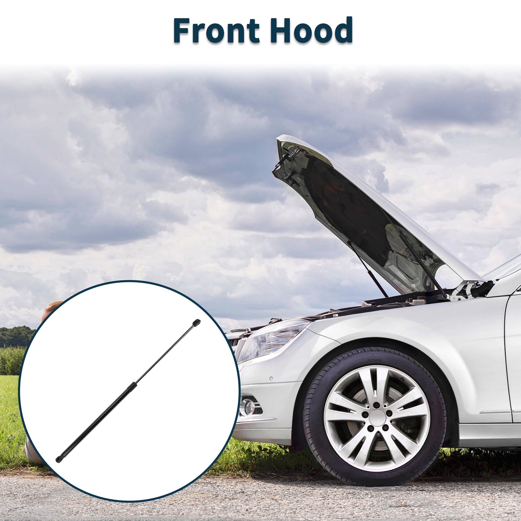Unique Bargains Lift Supports for Kia Optima 2011-2015 Front Hood Gas Spring No.811612T000