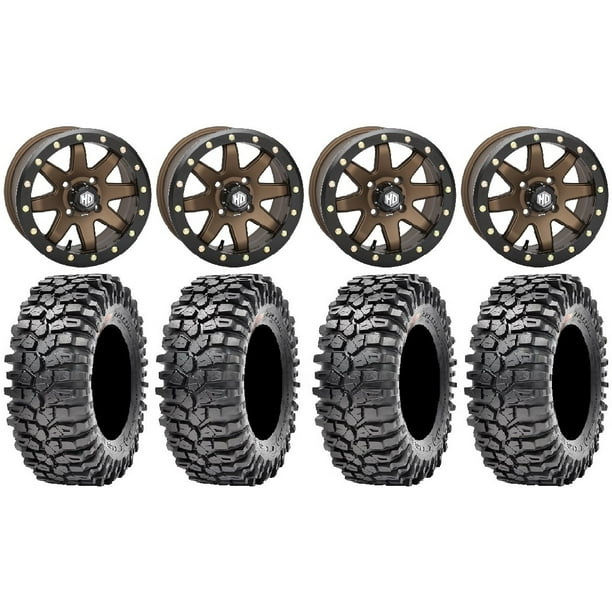 STI HD9 14" Beadlock Wheels BR 32" Roxxzilla 396 Tires Polaris RZR XP 1000 / PRO XP / Ranger XP