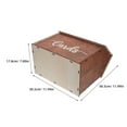 thumbnail image 2 of TABLZONE Brown Rustic Wood Card Box for Wedding Reception Birthday and Bridal Shower, 2 of 7
