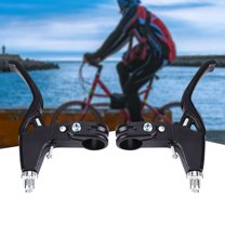 OTVIAP Brake Clutch Levers, Alloy Brake Lever,1 Pair Aluminium Alloy Mountain Bike Bicycle Cycling Brake Level Handles 4 Colors
