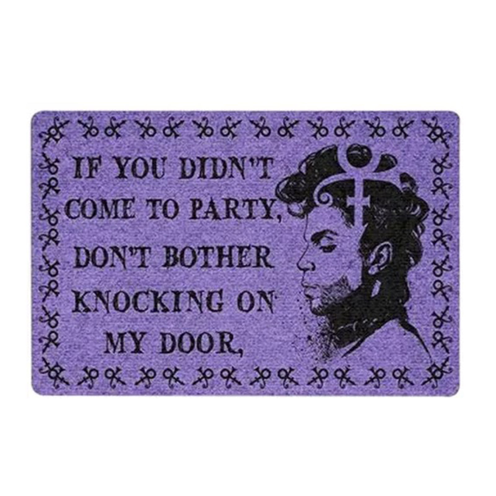 2021 Funny Doormat-If You Didn't Come to Party Don't Bother Knocking On My Door