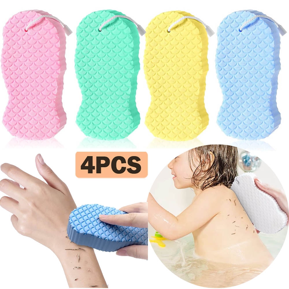 1 Pcs Soft Bathing Sponge Natural Baby or Lady Body Cleaning Shower Bath  Br.$b