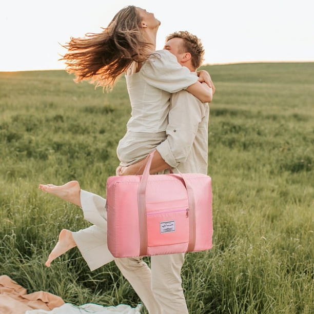 Foldable Travel Duffel Bags Tote Bag Gym Bag Sports Shoulder Bag Large Luggage Bag Weekend For Women And Men