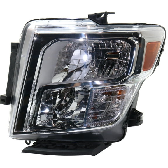 Headlight Compatible With 2017-2019 Nissan Titan 2016-2019 XD Left Driver Halogen With bulb(s)