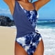 thumbnail image 3 of WILLBEST Traje de Baño Para Mujer, Traje de Baño de Talla Grande Para Mujer, Traje de Baño Con Tiras En La Cintura y Hombros Descubiertos, Monokini, Traje de Baño de Playa Para Mujer, Verano, 3 of 6