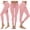 Pink, variant on Women's Plush Leggings Sexy Women's Drawstring High Waist Stretch Strethcy Fitness Leggings Yoga Pants Winter Plush Warm High Waist Elastic Slim Pants Plush Waist Warmer