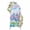 Blue, variant on Forest Simple Line-drawing Arch Backdrop Cover 4FT, Purple Colorful Tree Grass Spandex Fitted Stretchy Arch Stand Covers, Round Top Chiara Backdrop Cover for Wedding Party Birthday Baby Shower