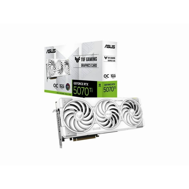 ASUS TUF Gaming white GeForce RTX 5070 Ti OC Edition 16GB GDDR7