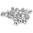 thumbnail image 3 of Christmas Ball Decorations, Xmas Tree Decor PVC Shatterproof 6 Styles  for Holiday Decoration Silver,Gold, 3 of 8