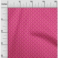 thumbnail image 1 of oneOone Cotton Cambric Fabric Geometric Ikat Printed Fabric 1 Yard 56 Inch Wide, 1 of 4