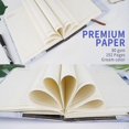 thumbnail image 4 of Marble Diary With Lock, Refillable A5 Daily Journal For Girls And Women, 192 Pages Cute Notebook With Combination Lock For Teen Girls And Boys - Purpl, 4 of 5