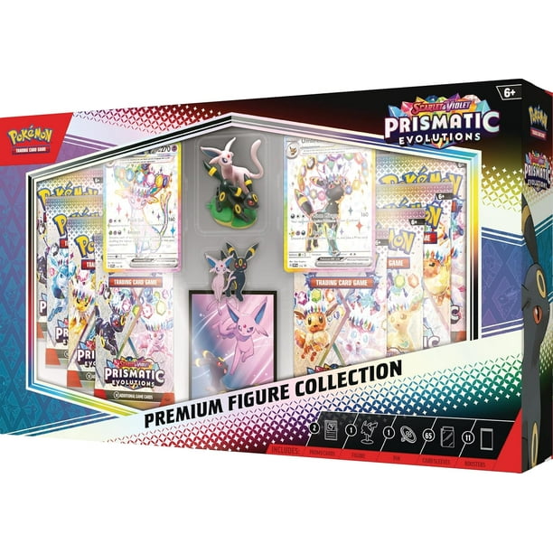 Prismatic Evolutions Collection | Card sets for game stores - Walmart  Business Supplies