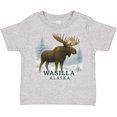 thumbnail image 3 of Inktastic Wasilla Alaska Moose Boys or Girls Toddler T-Shirt, 3 of 5