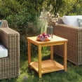 thumbnail image 1 of vidaXL Side Table Solid Acacia Wood 45x45x45 cm, 1 of 4