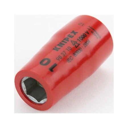 UPC: 0843221020989 | Knipex 98-47-1/2  Insulated 1/2  6 Point 1/2  Socket