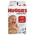 thumbnail image 3 of HUGGIES Snug & Dry Diapers, Mega Colossal Pack, Sizes: 1-8, 3 of 9
