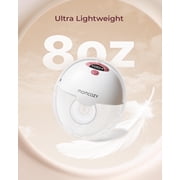 Momcozy M5 Lite Wearable Breast Pump - Electric, Hands-Free, DoubleFit Flange, 3 Modes & 9 Levels, 24mm, 2-Pack