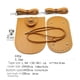 thumbnail image 5 of Minnieouse Bolso impermeable hecho a mano Base inferior superficie antideslizante bolso correa de hombro hebilla de Metal estable bolsa que hace piezas Mochilas Verde Minnieouse AP011844-02, 5 of 6