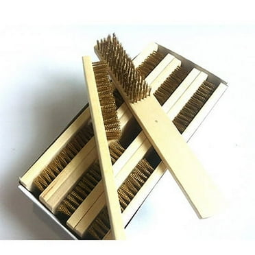 10- STAINLESS STEEL WIRE BRUSH TOOTH BRUSH STYLE
