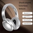 thumbnail image 3 of Auriculares Inalámbricos Bluetooth 5.3 Auriculares Controlador de 40 mm Carga Rápida con Micrófono Auriculares con Reducción de Ruido, B, 3 of 5