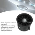 thumbnail image 4 of Ventilador De Conducto RC, Ventilador De Conducto Modelo De Avión De aleación De Aluminio De Plástico 80 Mm 12 Aspas Para Reemplazo, 4 of 7