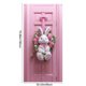 thumbnail image 2 of Coronas de Puerta de Primavera para la Puerta Delantera Fuera de la Corona de Conejo de Pascua Puerta de Bandera Puerta Colgante Decoración de la Cubierta de la Puerta Decoración de Pascua de Primaver, 2 of 9