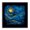 Starry Underwater Manta Rays, variant on Stupell Industries Eclectic Love Long Distance Black Framed Print Under Glass, 13 x 13, by Tobe Fonseca