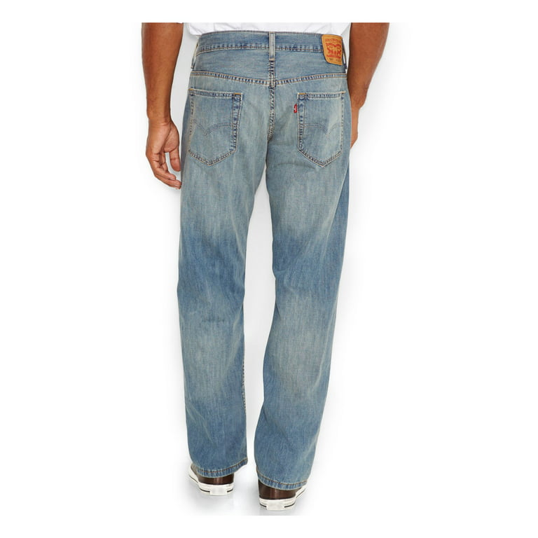 LEVI'S Mens Blue Lightweight Loose Fit Jeans W32/ L34 - Walmart.com