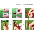 thumbnail image 4 of 12Pcs Rope Tensioner Aluminum Alloy Camping Tensioner Hook Rope Adjuster Durable Non-Slip, 4 of 5