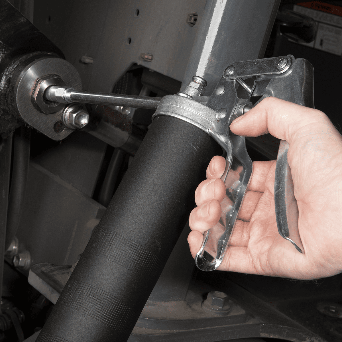 Legacy Manufacturing Workforce Pistol Grip Grease Gun with Straight Extension
