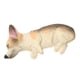 thumbnail image 3 of Terrario en miniatura con microadorno paisajístico de perro Corgi acostado, decoración para bodas 4, 3 of 9