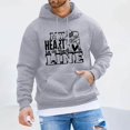 thumbnail image 2 of Wyzesi Sweatshirt Blanket Large Male Rugby Print Sweatshirt Long Sleeve Hooded Sweatshirt, 2 of 4
