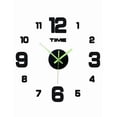 thumbnail image 1 of Reloj De Pared Moderno 3d Decorativo Grande Luminoso Xtellar negro, 1 of 4