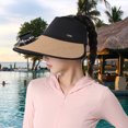 thumbnail image 1 of Gorra con ventilador solar | Batería incorporada de 700mAh | Recargable y ecológica | Visera de ala ancha para protección UV | Poliéster ligero y transpirable | Para exteriores, playa, senderismo, 1 of 6