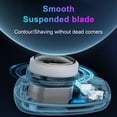 thumbnail image 2 of 76g Ultra-Light Mini Electric Shaver for Men, 3.7V 400mAh Battery with 90-Min Use Time, Type-C Fast Charging, Smart Power Display, ABS & Aluminum Alloy Body, Includes Charging Cable & Cleaning Brush, 2 of 7